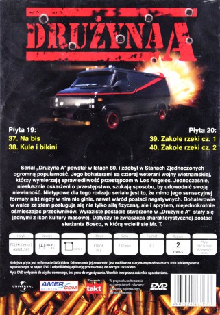 Drużyna A cz. 10 (odcinki 37-40) [2DVD]