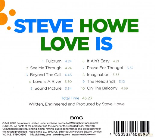 Steve Howe: Love Is [CD]