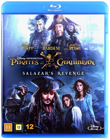Pirates of the Caribbean: Dead Men Tell No Tales (Piraci z Karaibów: Zemsta Salazara) (Disney) [Blu-Ray]