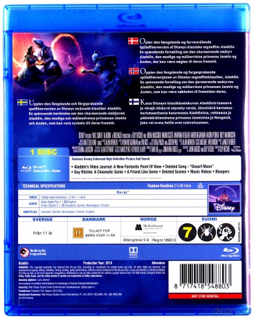 Aladdin (Aladyn) [Blu-Ray]
