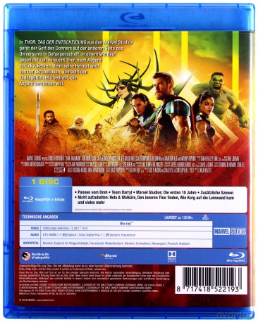 Thor: Ragnarok [Blu-Ray]
