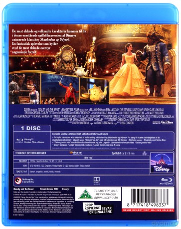 Beauty and the Beast (Piękna i Bestia) (Disney) [Blu-Ray]
