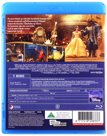 Beauty and the Beast (Piękna i Bestia) (Disney) [Blu-Ray]