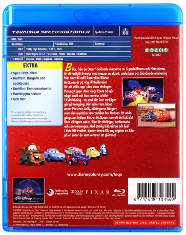 Cars (Auta) (Disney) [Blu-Ray]