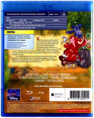 Tarzan (Disney) [Blu-Ray]