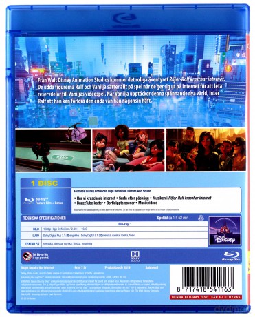Ralph Breaks the Internet (Ralph Demolka w internecie) (Disney) [Blu-Ray]