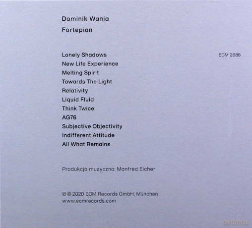 Dominik Wania: Lonely Shadows [CD]