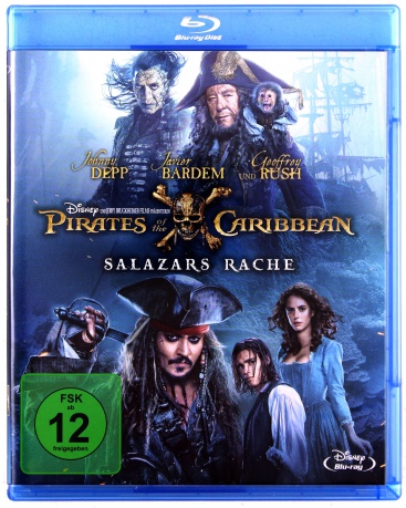 Pirates of the Caribbean: Dead Men Tell No Tales (Piraci z Karaibów: Zemsta Salazara) (Disney) [Blu-Ray]