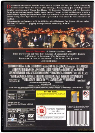 The Da Vinci Code (Kod da Vinci) [2DVD]