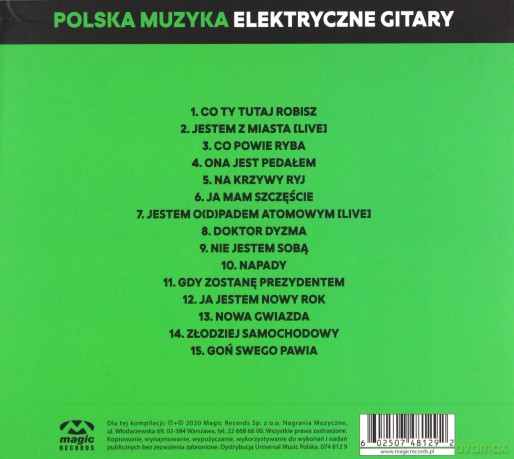 Elektryczne Gitary: Polska Muzyka [CD]