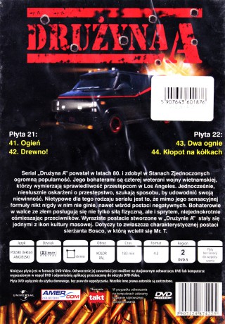 Drużyna A cz. 11 (odcinki 41-44) [2DVD]