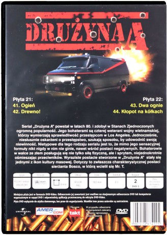 Drużyna A cz. 11 (odcinki 41-44) [2DVD]