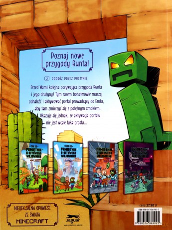 Pamietnik 8 bitowego wojownika (Tom 3) Podróż przez pustynie - Cube Kid [KSIĄŻKA]