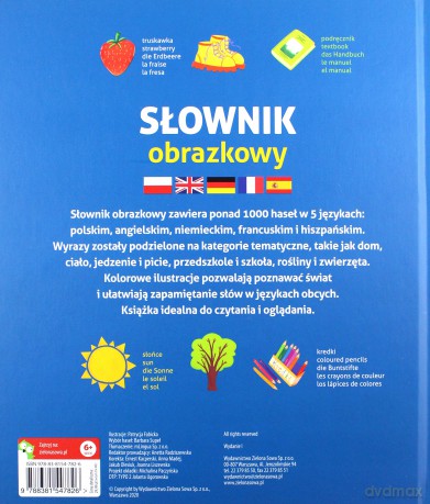 Słownik obrazkowy (5 języków) [KSIĄŻKA]