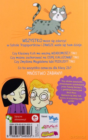 Szkoła Trzęsiportków. Klasowy kot - Pamela Butchart [KSIĄŻKA]