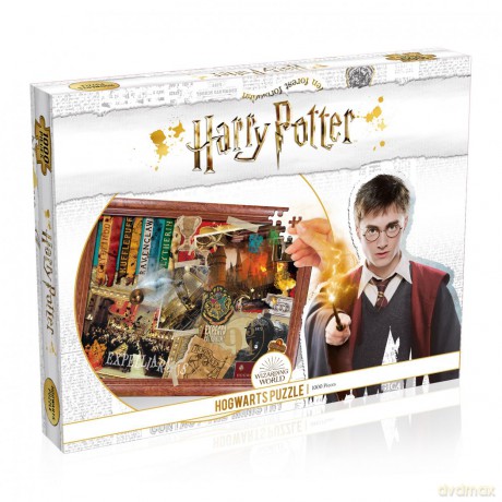 WINNING MOVES 1000 el. Harry Potter Hogwarts [PUZZLE]