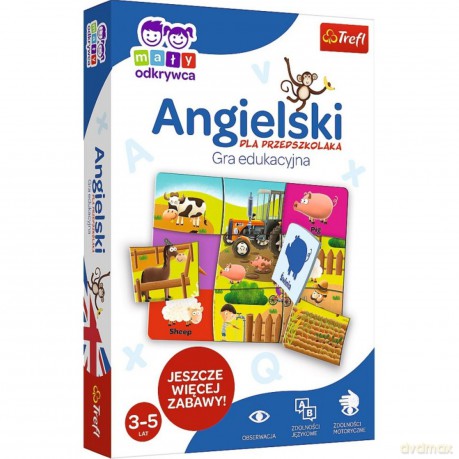 Angielski dla przedszkolaka Mały Odkrywca [GRA]