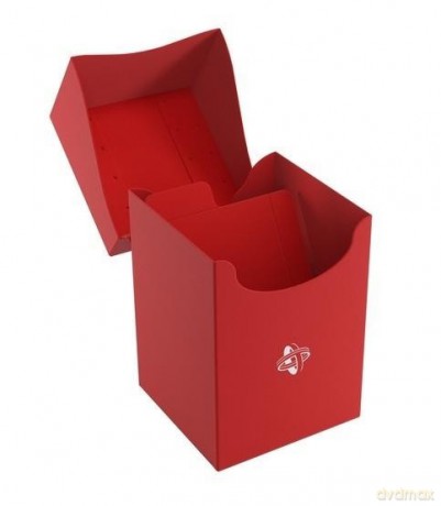 Pudełko Plastikowe na 100+ kart w kolorze Czerwonym [GRA]