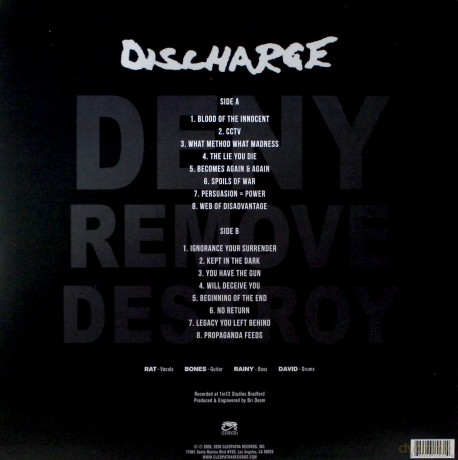Discharge: Disensitise [Winyl]
