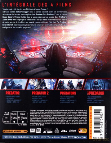Predator: 4-Movie Collection [BOX] [4xBlu-Ray]