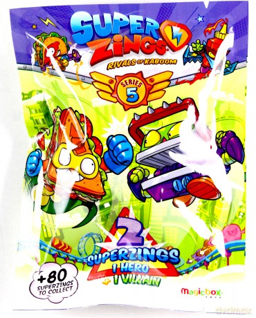 SuperZings - Seria 5 Dwupak: Bohater i Złoczyńca
