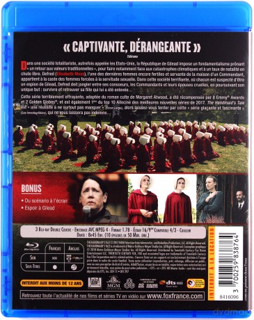 The Handmaid's Tale: Season 1 (Opowieść podręcznej) [3xBlu-Ray]