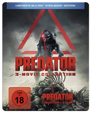 Predator 1-3 (steelbook) [3xBlu-Ray]