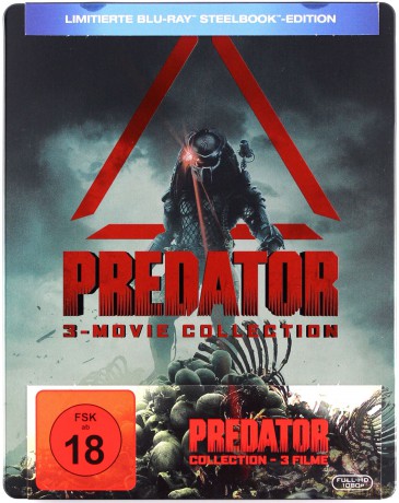 Predator 1-3 (steelbook) [3xBlu-Ray]