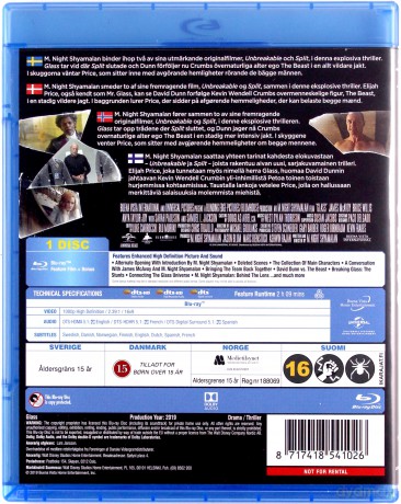 Glass [Blu-Ray]