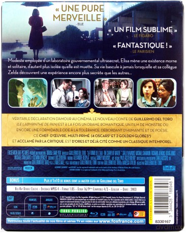The Shape of Water (Kształt wody) (steelbook) [Blu-Ray]