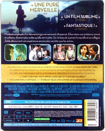 The Shape of Water (Kształt wody) (steelbook) [Blu-Ray]