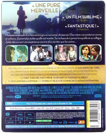 The Shape of Water (Kształt wody) (steelbook) [Blu-Ray]