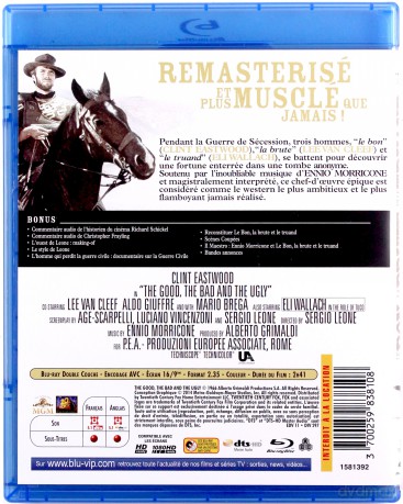 The Good, the Bad and the Ugly (Dobry, zły i brzydki) [Blu-Ray]
