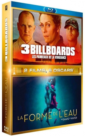 Three Billboards Outside Ebbing, Missouri / The Shape of Water (Trzy billboardy za Ebbing, Missouri / Kształt Wody) [2xBlu-Ray]