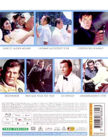 Roger Moore Collection [BOX] [7xBlu-Ray]