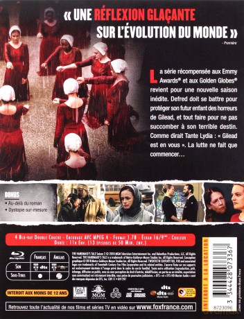The Handmaid's Tale: Season 2 (Opowieść podręcznej) [4xBlu-Ray]