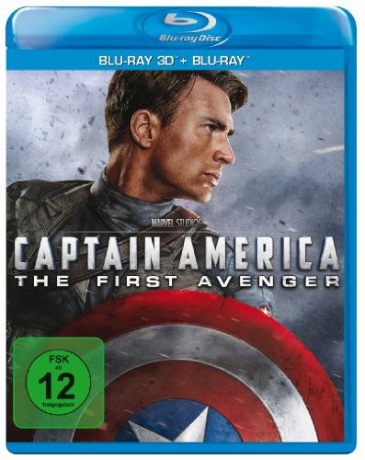 Captain America: The First Avenger (Kapitan Ameryka: Pierwsze starcie) [Blu-Ray 3D]+[Blu-Ray]