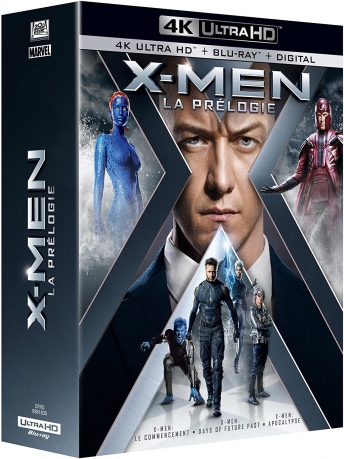 X-Men: First Class  / X-Men: Days of Future Past  / X-Men: Apocalypse [BOX] [3xBlu-Ray 4K]+[3xBlu-Ray]
