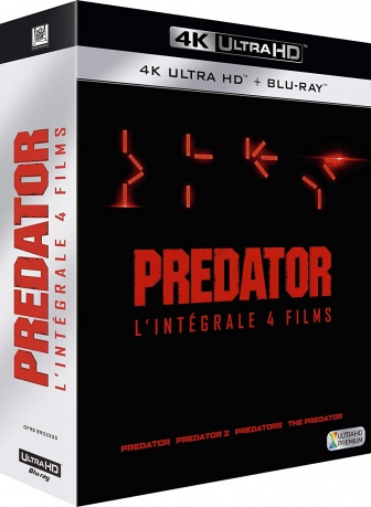 Predator 1-4 [BOX] [4xBlu-Ray 4K]+[4xBlu-Ray]