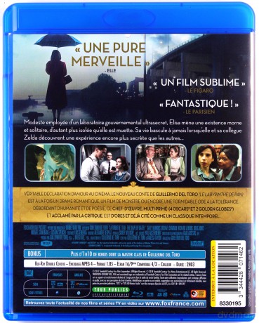 The Shape of Water (Kształt wody) [Blu-Ray]