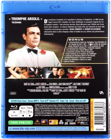 007 James Bond Goldfinger [Blu-Ray]