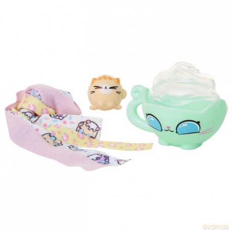 Kitten Catfe Meowble Yarn Ball: Seria 1 - filiżanka z figurką