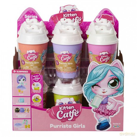 Kitten Catfe Purrista Girls: Seria 2 - laleczka z akcesoriami (wysyłka losowa)
