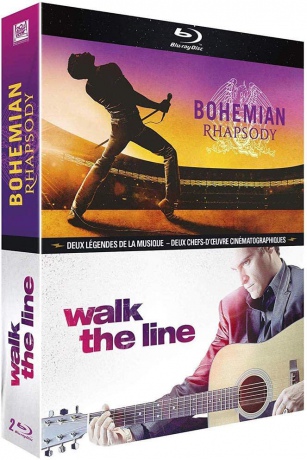 Bohemian Rhapsody / Walk the Line [BOX] [2xBlu-Ray]+[DVD]