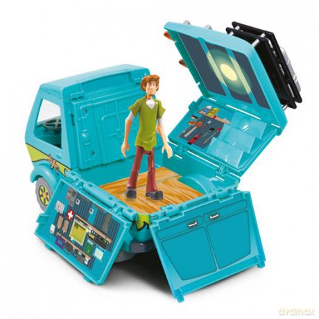 Scooby-Doo Wehikuł tajemnic + figurka Kudłaty