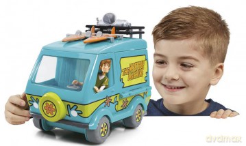 Scooby-Doo Wehikuł tajemnic + figurka Kudłaty