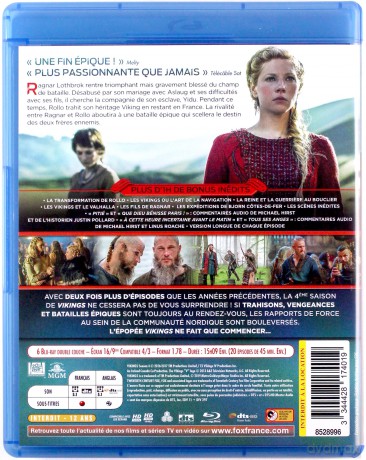 Vikings Season 4 (Wikingowie) [6xBlu-Ray]