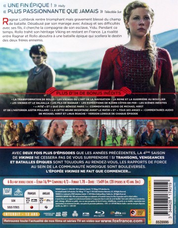 Vikings Season 4 (Wikingowie) [6xBlu-Ray]