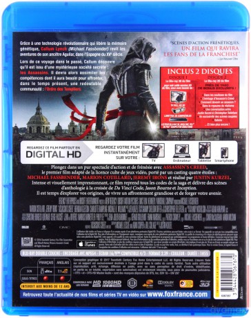 Assassin's Creed [Blu-Ray 3D]+[Blu-Ray]