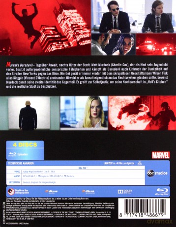 Daredevil Season 1 [4xBlu-Ray]